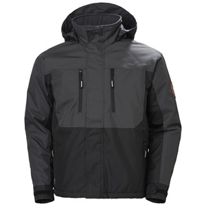 HH Berg téli kapucnis dzseki sötétszürke/fekete 76201_979-3XL