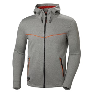 HH Chelsea Evo cipzáras kapucnis pulóver szürke 79197_930-2XL