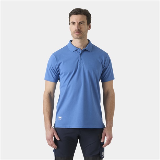 HH Classic 2.0 galléros póló kék 79398_558-L