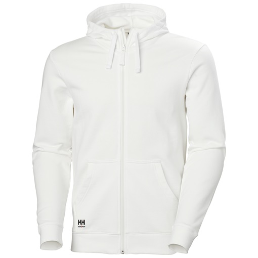 HH Classic cipzáras kapucnis pulóver fehér 79328_900-S