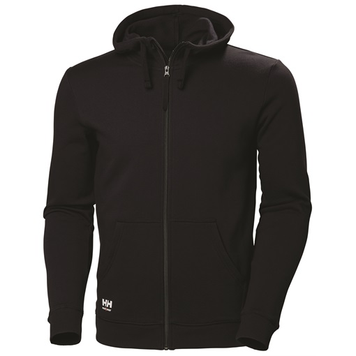 HH Classic cipzáras kapucnis pulóver fekete 79328_990-XS