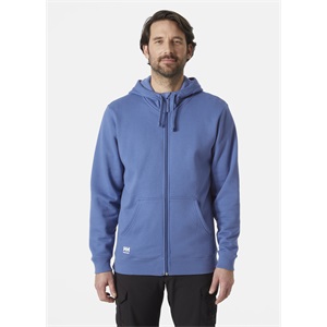 HH Classic cipzáras kapucnis pulóver kék 79328_558-5XL