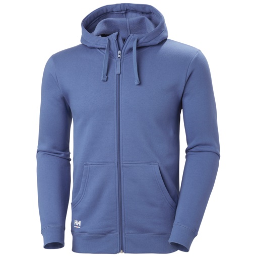 HH Classic cipzáras kapucnis pulóver kék 79328_558-5XL