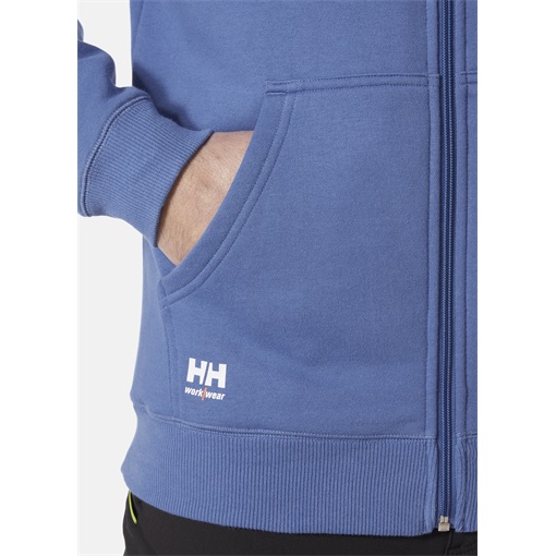HH Classic cipzáras kapucnis pulóver kék 79328_558-L