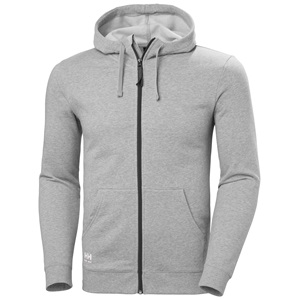 HH Classic cipzáras kapucnis pulóver szürke 79328_930-XL