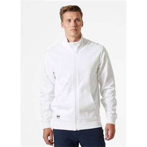 HH Classic cipzáras pulóver fehér 79326_900-4XL