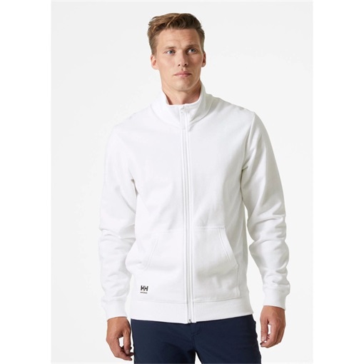 HH Classic cipzáras pulóver fehér 79326_900-XL