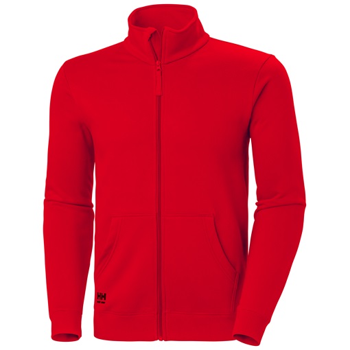 HH Classic cipzáras pulóver piros 79326_220-5XL