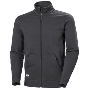 HH Classic cipzáras pulóver sötétszürke 79326_970-XL