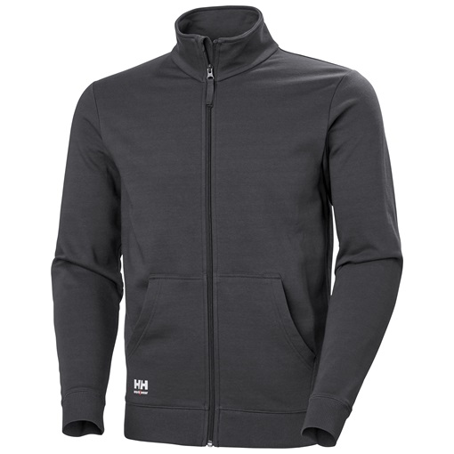 HH Classic cipzáras pulóver sötétszürke 79326_970-XL