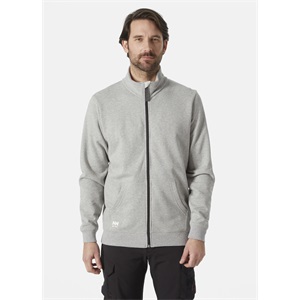 HH Classic cipzáras pulóver szürke 79326_930-L