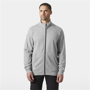 HH Classic cipzáras pulóver szürke 79326_930-XL