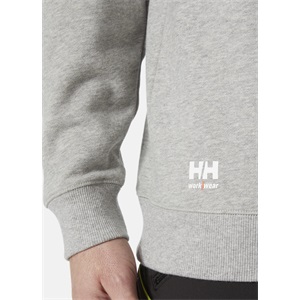 HH Classic fél cipzáras pulóver szürke 79325_930-M