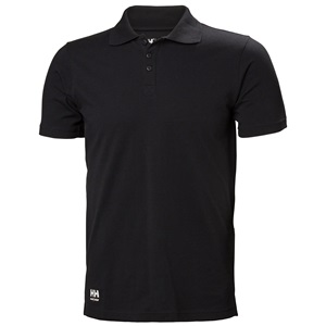 HH Classic galléros póló fekete 79167_990-L