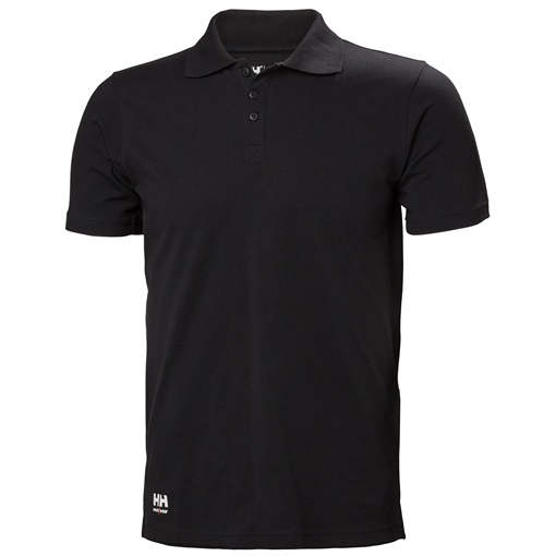 HH Classic galléros póló fekete 79167_990-L