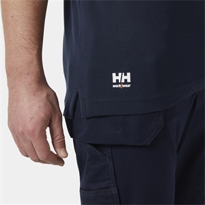 HH Classic galléros póló sötétkék 79167_590-L