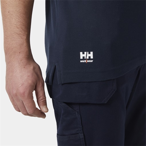 HH Classic galléros póló sötétkék 79167_590-L