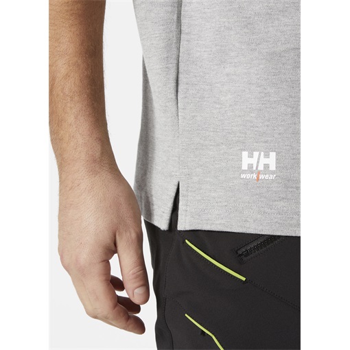 HH Classic galléros póló szürke 79167_930-L