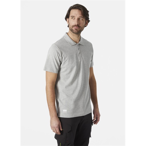 HH Classic galléros póló szürke 79167_930-L