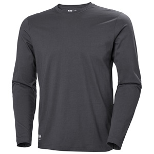 HH Classic hosszú ujjú póló sötétszürke 79169_970-S