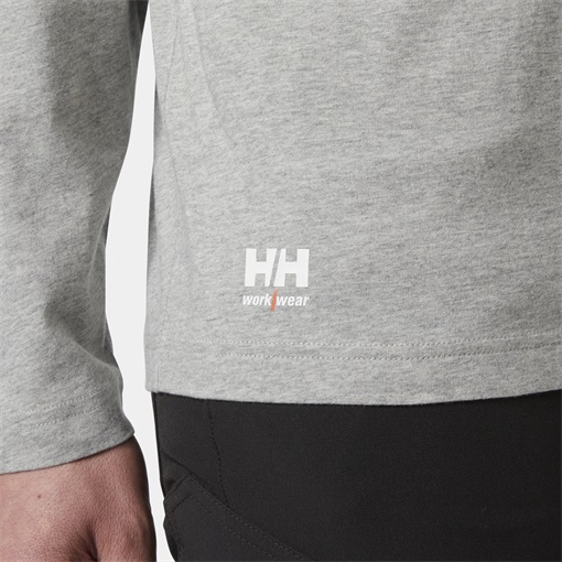 HH Classic hosszú ujjú póló szürke 79169_930-M