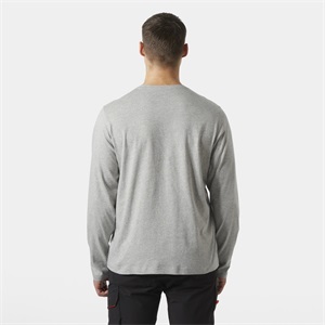HH Classic hosszú ujjú póló szürke 79169_930-M