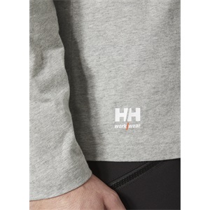 HH Classic hosszú ujjú póló szürke 79169_930-M