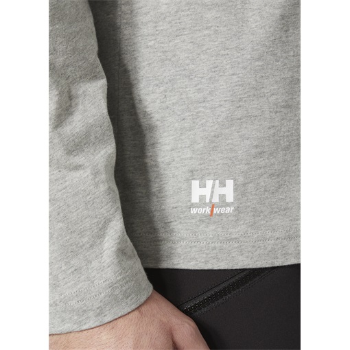 HH Classic hosszú ujjú póló szürke 79169_930-M