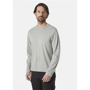HH Classic hosszú ujjú póló szürke 79169_930-M