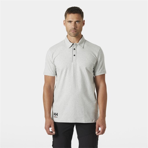 HH Kensington Galléros póló szürke 79241_932-3XL