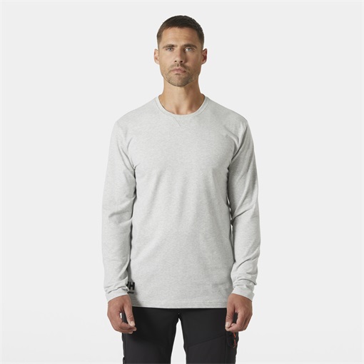 HH Kensington Hosszú ujjú póló szürke 79242_932-3XL