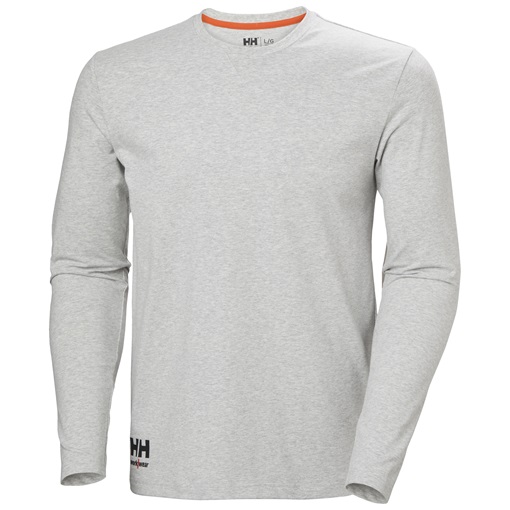 HH Kensington Hosszú ujjú póló szürke 79242_932-3XL