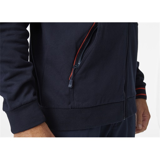 HH Kensington cipzáras kapucnis pulóver sötétkék 79243_590-3XL