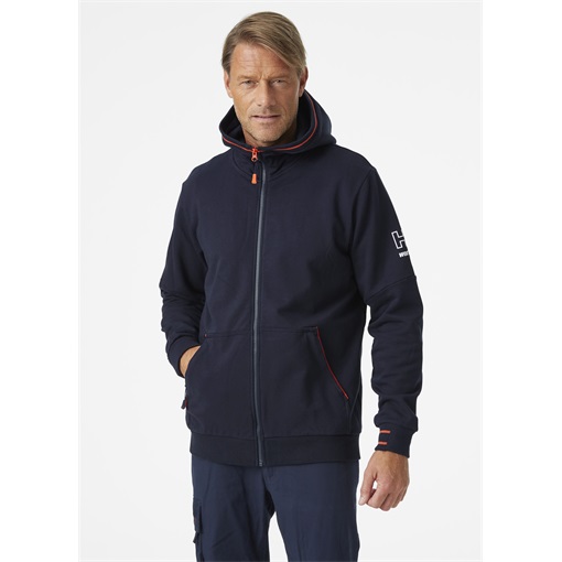 HH Kensington cipzáras kapucnis pulóver sötétkék 79243_590-3XL