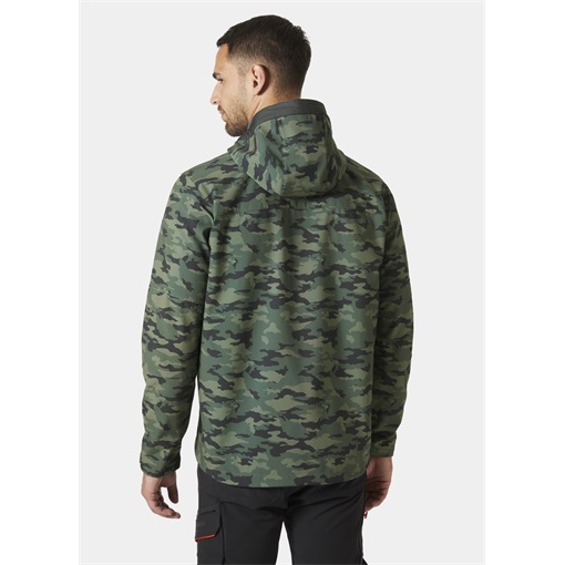HH Kensington softshell kapucnis dzseki katonai zöld 74230_481-L
