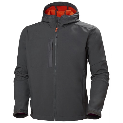HH Kensington softshell kapucnis dzseki sötétszürke 74230_970-XL