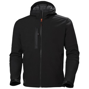HH Kensington softshell kapucnis dzseki fekete 74230_990-2XL