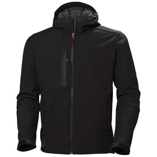 HH Kensington softshell kapucnis dzseki fekete 74230_990-2XL