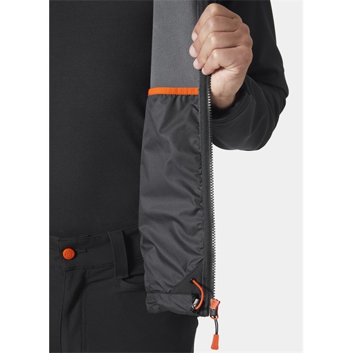 HH Kensington softshell kapucnis dzseki fekete 74230_990-2XL