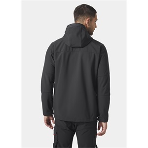 HH Kensington softshell kapucnis dzseki fekete 74230_990-2XL