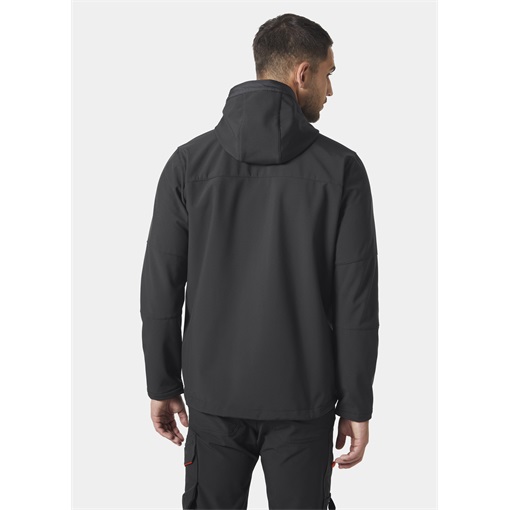 HH Kensington softshell kapucnis dzseki fekete 74230_990-2XL