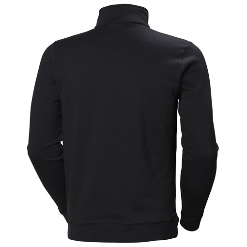 HH Manchester fél cipzáras pulóver fekete 79210_991-2XL