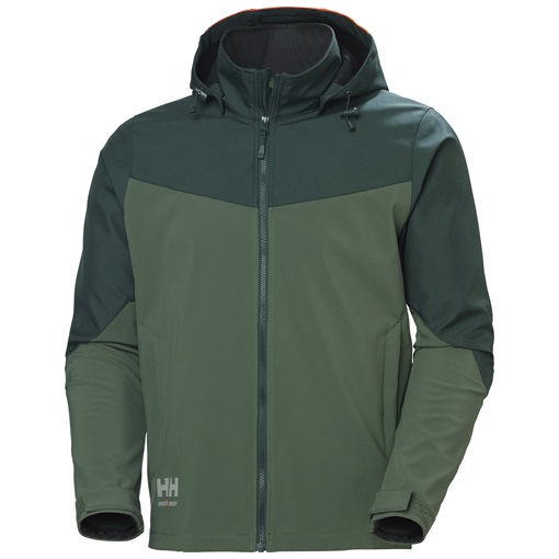 HH Oxford softshell kabát fenyőzöld 74290_474-M