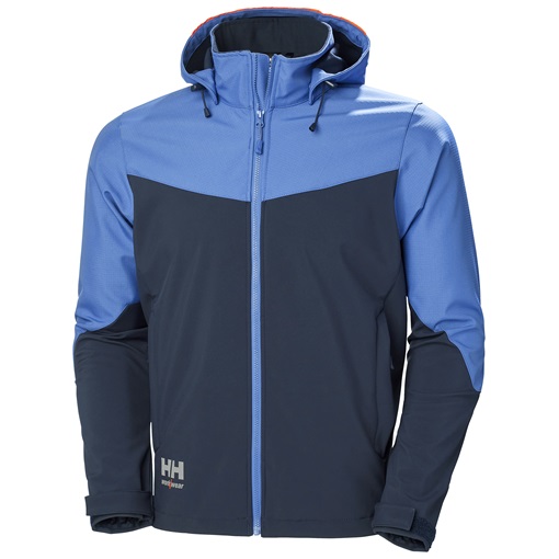 HH Oxford softshell kabát kék 74290_595-L