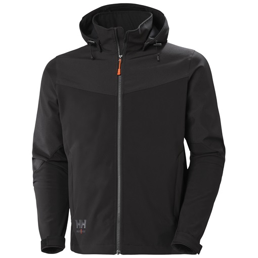 HH Oxford softshell kabát fekete 74290_990-2XL