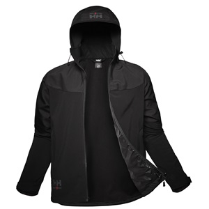 HH Oxford softshell kabát fekete 74290_990-2XL