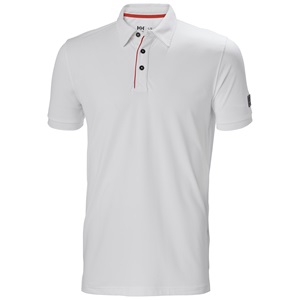HH Technikai galléros póló fehér 79248_901-2XL