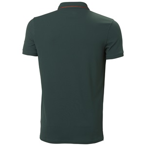 HH Technikai galléros póló fenyőzöld 79248_450-3XL
