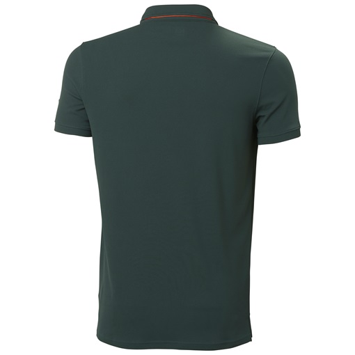 HH Technikai galléros póló fenyőzöld 79248_450-3XL