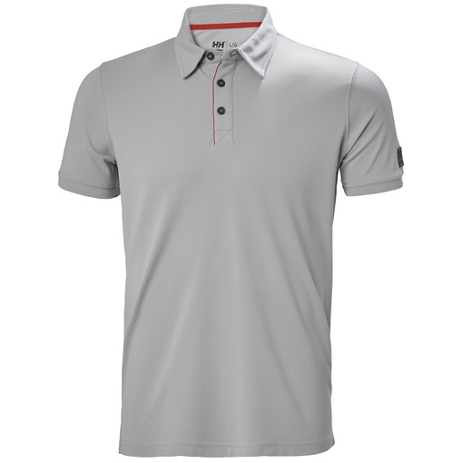 HH Technikai galléros póló szürke 79248_931-2XL